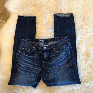 Mossimo distressed boyfriend jeans